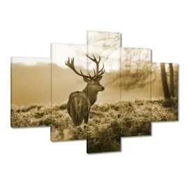 obrazy-150x105-jelen-w-lesie