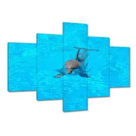 obrazy-100x70-delfin