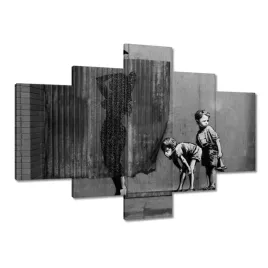 obrazy-100x70-banksy-podgladanie-pod-prysznicem