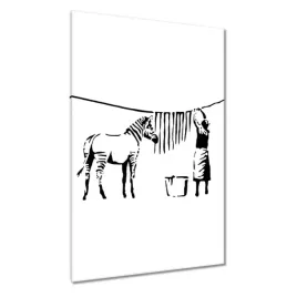 obrazy-80x120-pranie-zebry-banksy-paski