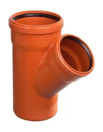 trojnik-do-rur-pvc-160-45-pomaranczowy-zewnetrzny-lity-sn8