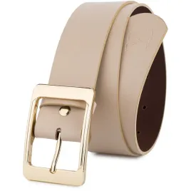 skorzany-pasek-damski-do-spodni-sukienki-bezowy-zlota-klamra-4-cm-beltimore