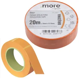 tasma-izolacyjna-z-pcv-pvc-ecolight-19-mm-x-20-m-brazowa