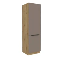 wysoki-slupek-kuchenny-z-polkami-adel-210x60-cm-szarobez-i-dab-artisan
