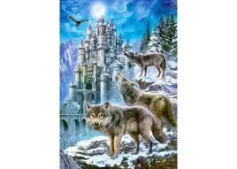 puzzle-1500-ukladanka-widok-zwierzeta-wilki-gory-zamek-zima-9-castor