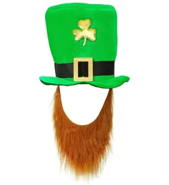 cylinder-z-broda-irlandzki-leprechaun-dzien-swietego-patryka