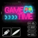 forever-light-neon-plexi-led-game-time-multikolor-fpne34-stan-nowy