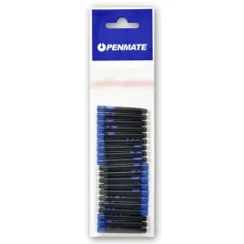 penmate-naboj-atramentowy-virtuo-niebieski-w-opakowaniu-20-szt