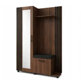 orzech-garderoba-przedpokoj-137cm-wieszak-lamele-lustro-lyon-mr