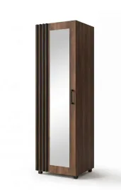 orzech-szafa-slupek-garderoba-przedpokoj-58cm-lamele-lustro-lyon-mr