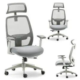 ergonomiczny-fotel-do-gabinetu-z-regulacja-podlokietnikow-largo-szary