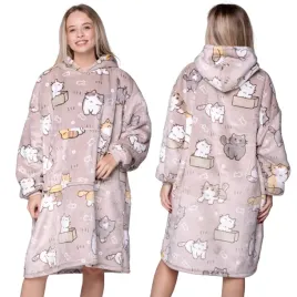 koc-bluza-oversize-gruba-kocobluza-2w1-xxl-wzor-kotki-futrzak-z-kapturem