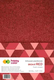 arkusze-piankowe-brokatowe-happy-color-a4-czerwone-5-ark