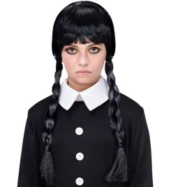 peruka-wednesday-warkocze-grzywka-czarna-halloween