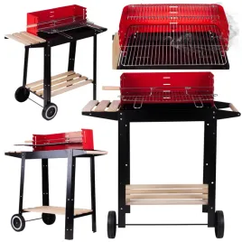 grill-weglowy-ogrodowy-na-kolkach-z-roznem-polki-drewniane-ruszt-48x26cm