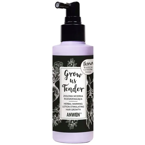 Anwen Ziołowa wcierka rozgrzewająca do skóry głowy Grow Us Tender 150 ml