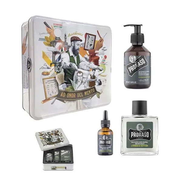 Proraso zestaw do brody Cypress Vetyver