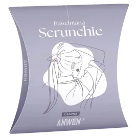 gumka-czarna-do-wlosow-scrunchie-bawelniana-anwen