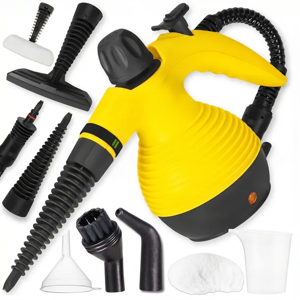MYJKA PAROWA PAROWNICA ODKURZACZ MOP PAROWY 1100W ZESTAW MYCIA CZYSZCZENIA