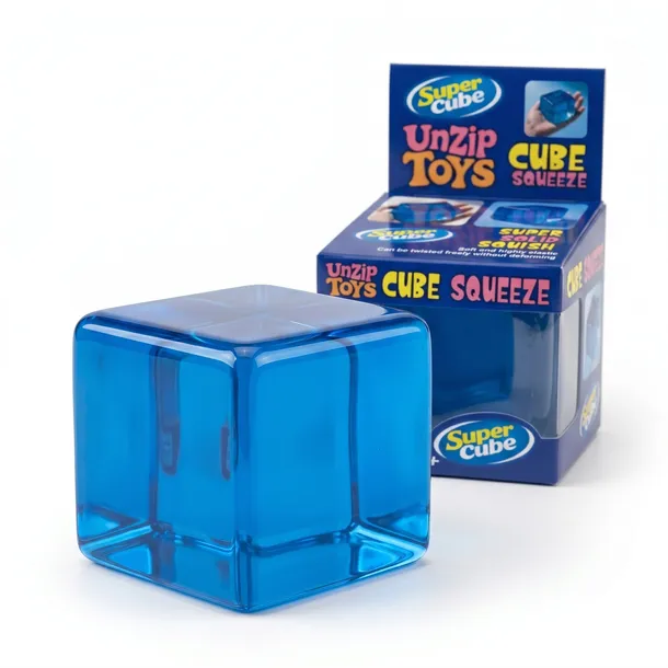 GNIOTEK ANTYSTRESOWY ZABAWKA SENSORYCZNA KOSTKA LODU SQUISHY HIT MEMORY