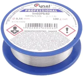 cyna-do-lutowania-z-topnikiem-sw26-cynel-056-mm-100-g-cyna-056-100
