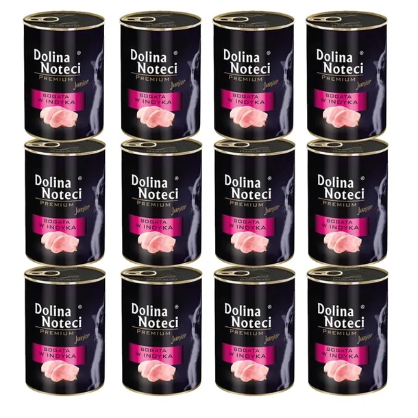 Dolina Noteci Premium Junior Indyk 12x400g dla kota