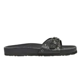 klapki-damskie-pepe-jeans-oban-studs-czarne-wsuwane-skorzane