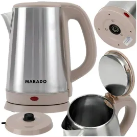 czajnik-elektryczny-bezprzewodowy-marado-25l-2000w-brazowy-stal-obrotowy