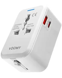 voomy-20w-uniwersalna-wtyczka-swiatowa-150-krajow-usb-c-and-usb-a-biala