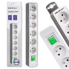 qoltec-przedluzacz-listwa-zasilajaca-6-gniazd-1-8m-bialo-szara