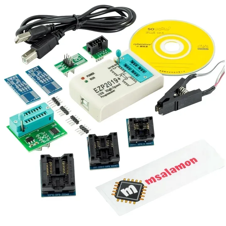 mega-zestaw-programator-eeprom-i-flash-ezp2019-bios-spi-i2c-klips-adapter