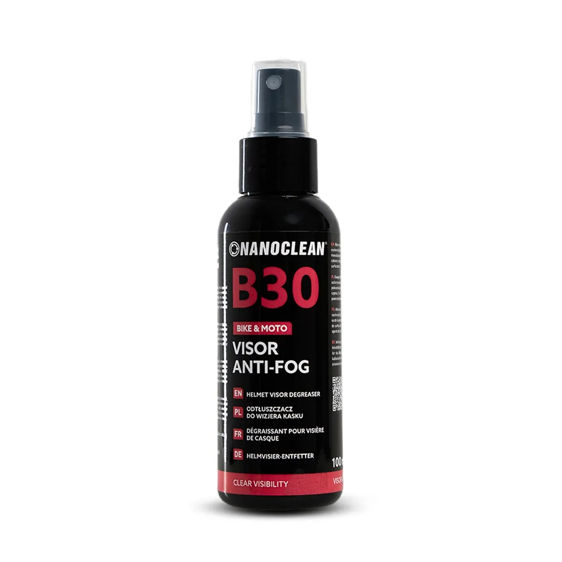 nanoclean-b30-visor-anti-fog-100-ml-preparat-przeciw-parowaniu-wizjera-kasku-gogli-okularow-ochronnych-antymgielny-bez-smug-spray-and-wipe-marka-nanoclean