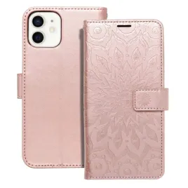 etui-mezzo-book-do-iphone-12-12-pro-mandala-zloty-roz