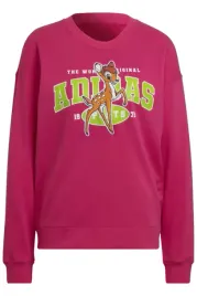 bluza-damska-adidas-disney-bambi-ciemno-rozowa-bawelniana