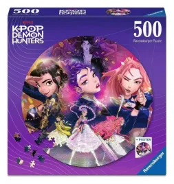 kpop-demon-hunters-okragle-puzzle-500-elementow-licencjonowane