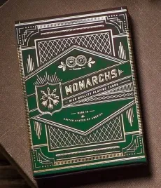 monarch-zielone-karty-do-gry-theory-11-ekskluzywna-edycja
