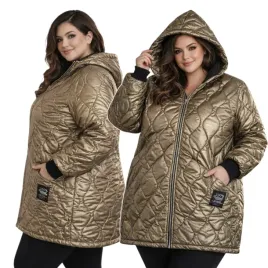 kurtka-damska-pikowana-zlota-kaptur-zamek-lekka-przejsciowa-56-58-8xl-9xl