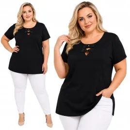tunika-damska-plus-size-bawelna-kokardki-cyrkonie-5xl-6xl-50-52