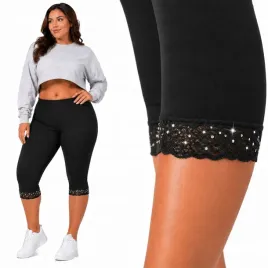 703d-leginsy-3-4-rybaczki-za-kolano-czarne-koronka-cyrkonie-46-48-3xl-4xl