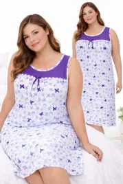 bawelna-koszula-nocna-na-ramiaczkach-duzy-rozmiar-prezent-motyl-54-56-7xl
