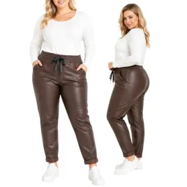 spodnie-damskie-eko-skora-brazowe-44-46-2xl-3xl-eleganckie-gnieciuchy