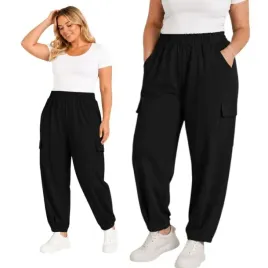 spodnie-damskie-bojowki-plus-size-czarne-bawelna-eleganckie-46-48-3xl-4xl