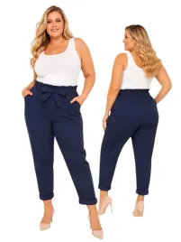 eleganckie-spodnie-damskie-cygaretki-kokarda-wiskoza-wygodne-48-50-4xl-5xl
