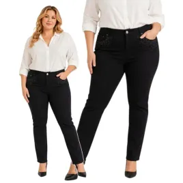 czarne-spodnie-damskie-9xl-cyrkonie-plus-size-wysoki-stan-slim-fit-58-60