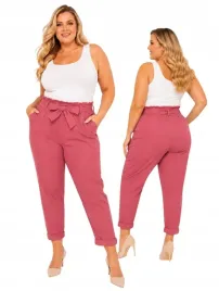 eleganckie-spodnie-damskie-cygaretki-kokarda-wiskoza-wygodne-48-50-4xl-5xl