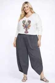 spodnie-kuloty-plus-size-maselko-wiskozowe-luzne-asymetryczne-50-52-5xl-6xl