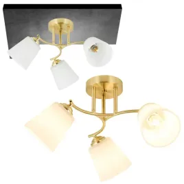 lampa-sufitowa-zyrandol-zlota-3-punkty-zarowki-e27-klasyczna-szklane-klosze