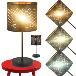 lampka-nocna-stolowa-abazurowy-dekoracyjny-klosz-czarno-zloty-nowoczesna