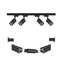 komplet-reflektorow-ring-gu10-czarnych-z-dwoma-szynami-led-1m-i-lacznikiem