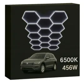 led-hexagon-14-456w-6500k-zestaw-do-wnetrz-komercyjnych-i-prywatnych